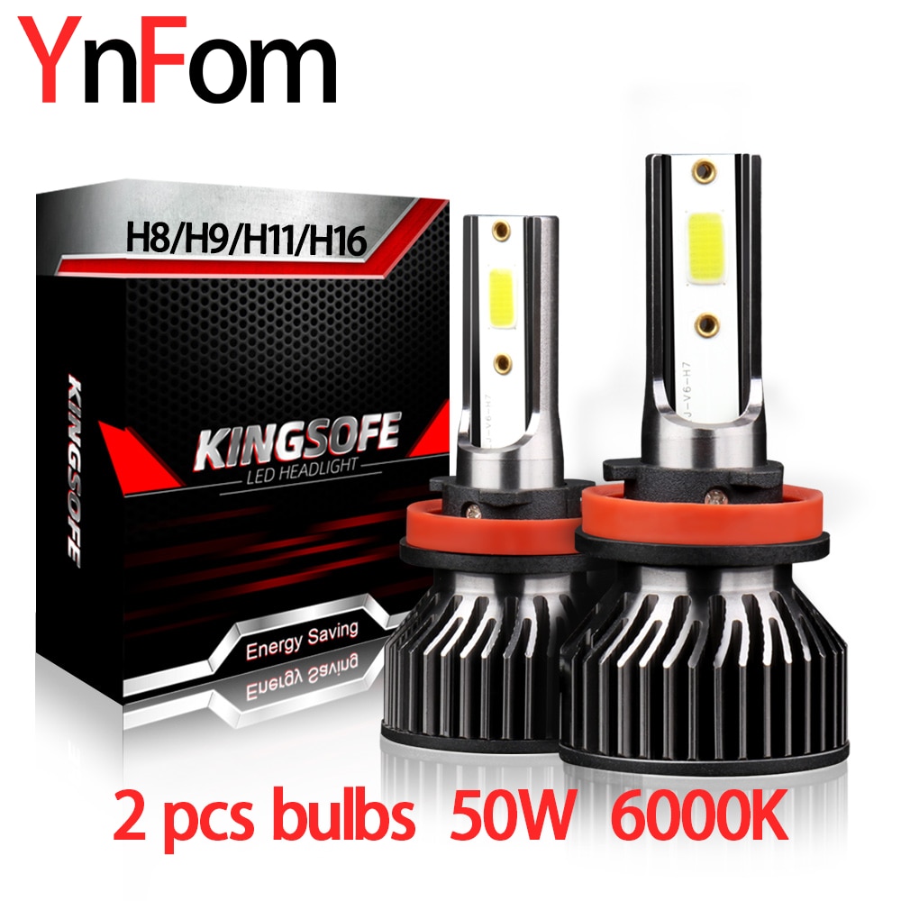 YNFOM  LED  Ʈ H8/H9/H11/H16 ŰƮ ̴, ..